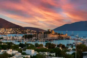 Bodrum tatil ve Ege Denizi manzarası